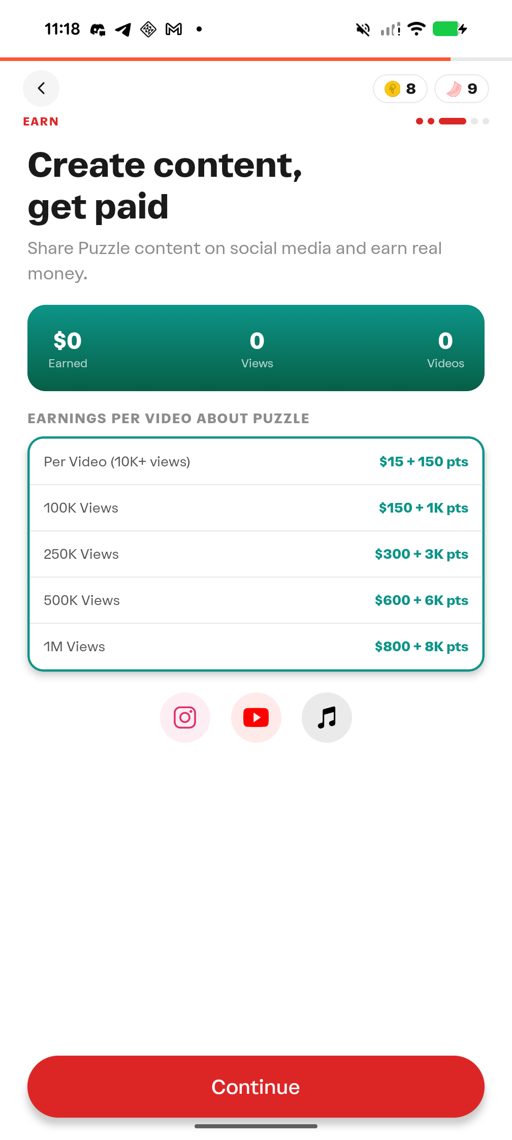 Get Paid To Post — ZKPuzzle
