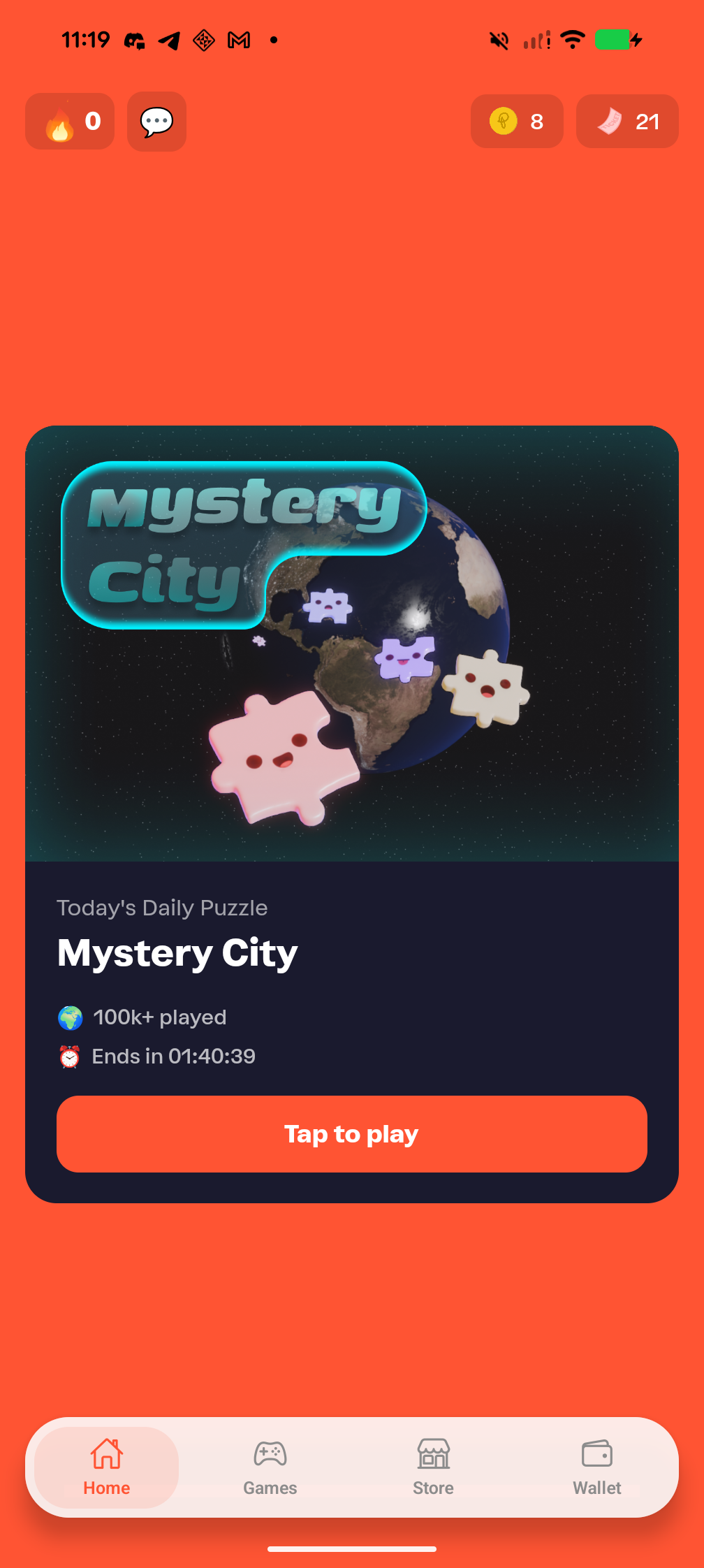 Today's Daily Puzzle — ZKPuzzle