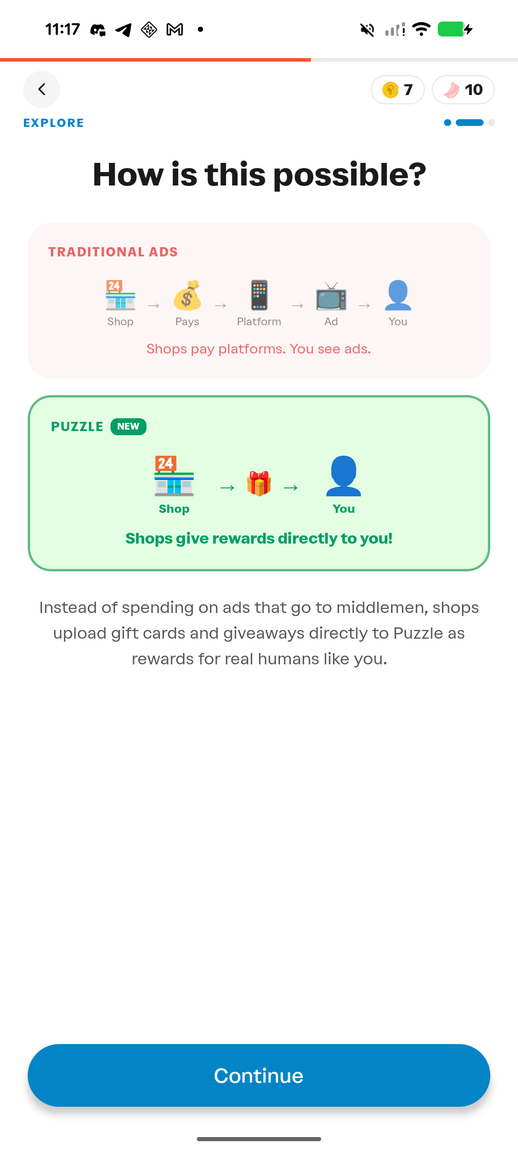 Rewards — Shops pay. You play.