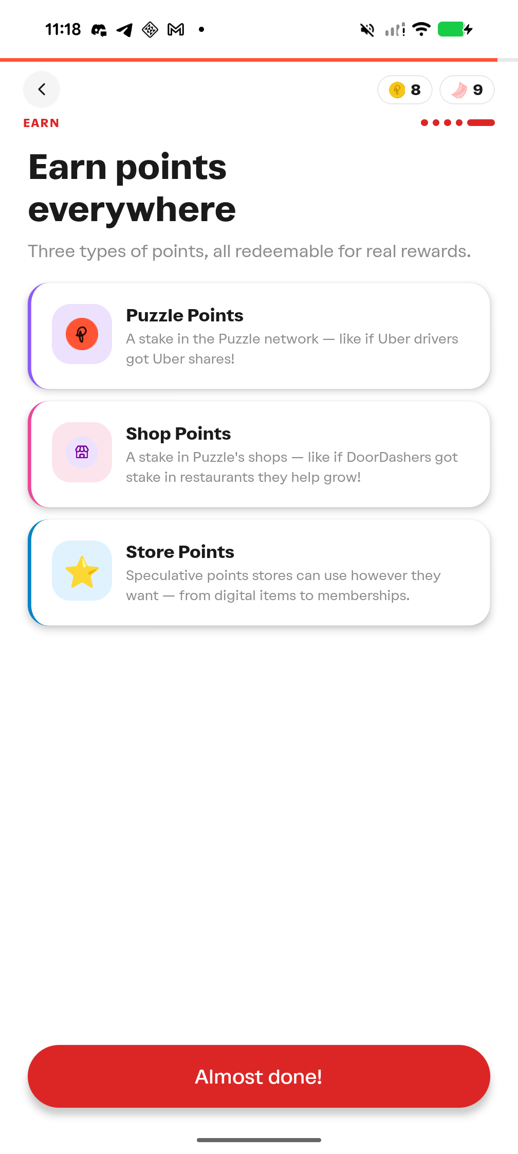 Earn Points Everywhere — ZKPuzzle
